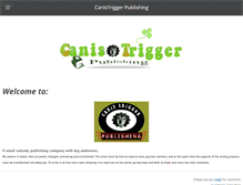 Tablet Screenshot of canistriggerpublishing.com